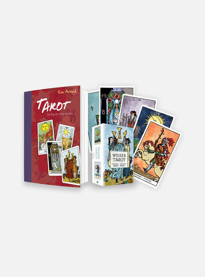 Tarotpaket: Tarot bok + Weiser tarot svensk