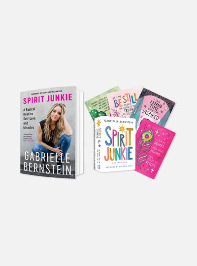 Paketpris Spirit Junkie book (en) +deck (en)