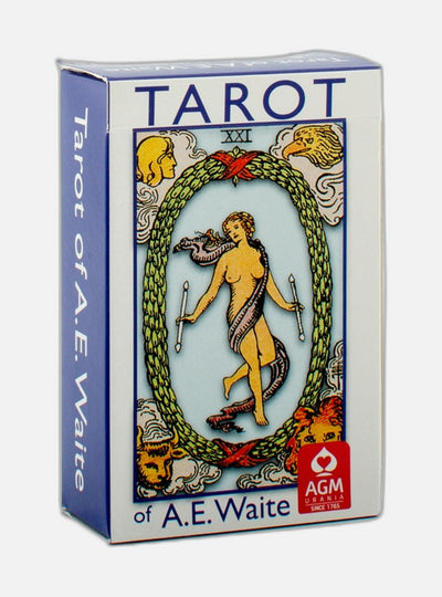 A.E. Waite Tarot Pocket Blue Edition