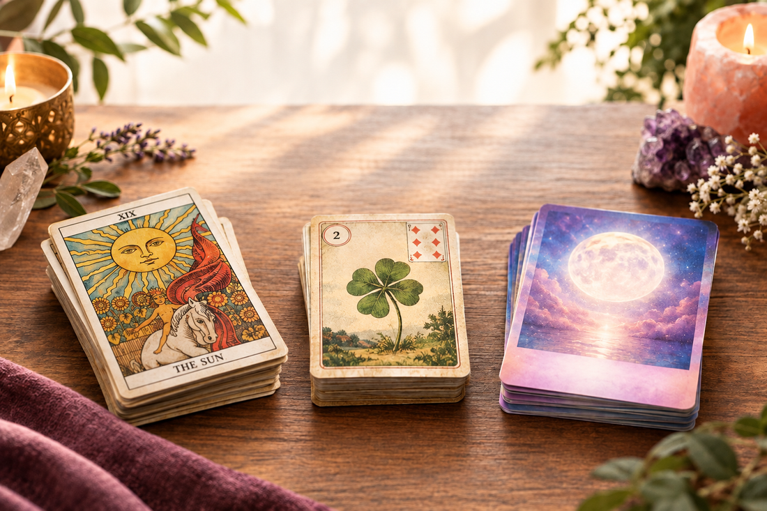 Tarot, Lenormand or Oracle Cards – What’s the Difference?