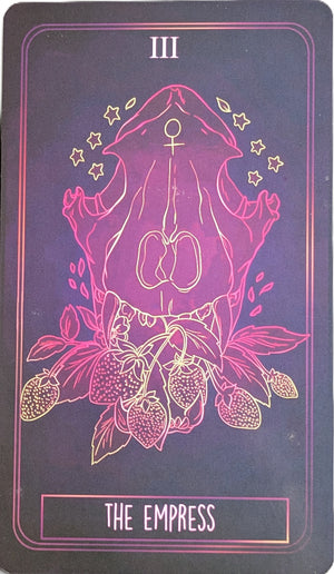 The Bone Tarot Deck: 78 Card Divination Deck with Guidebook