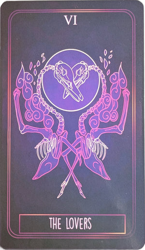 The Bone Tarot Deck: 78 Card Divination Deck with Guidebook