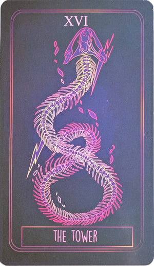 The Bone Tarot Deck: 78 Card Divination Deck with Guidebook