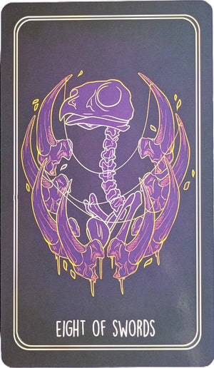 The Bone Tarot Deck: 78 Card Divination Deck with Guidebook