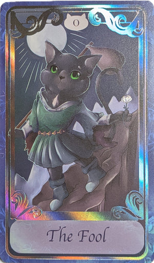 The Crooked Cat Tarot Deck: 78 Card Divination with Guidebook
