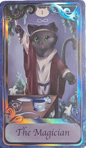 The Crooked Cat Tarot Deck: 78 Card Divination with Guidebook