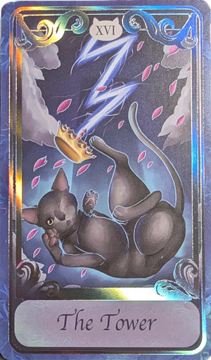 The Crooked Cat Tarot Deck: 78 Card Divination with Guidebook