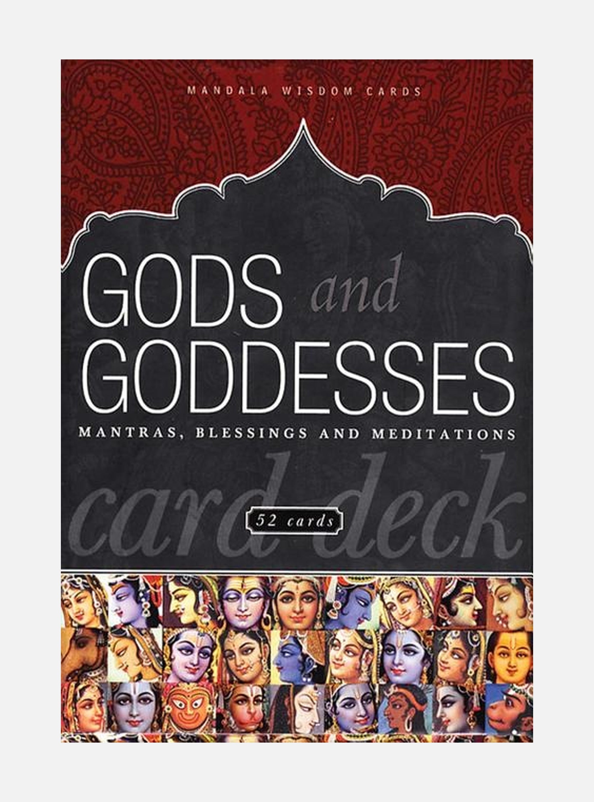 Gods And Goddesses Card Deck: Mantras, Blessings & Meditations (52 Cards)