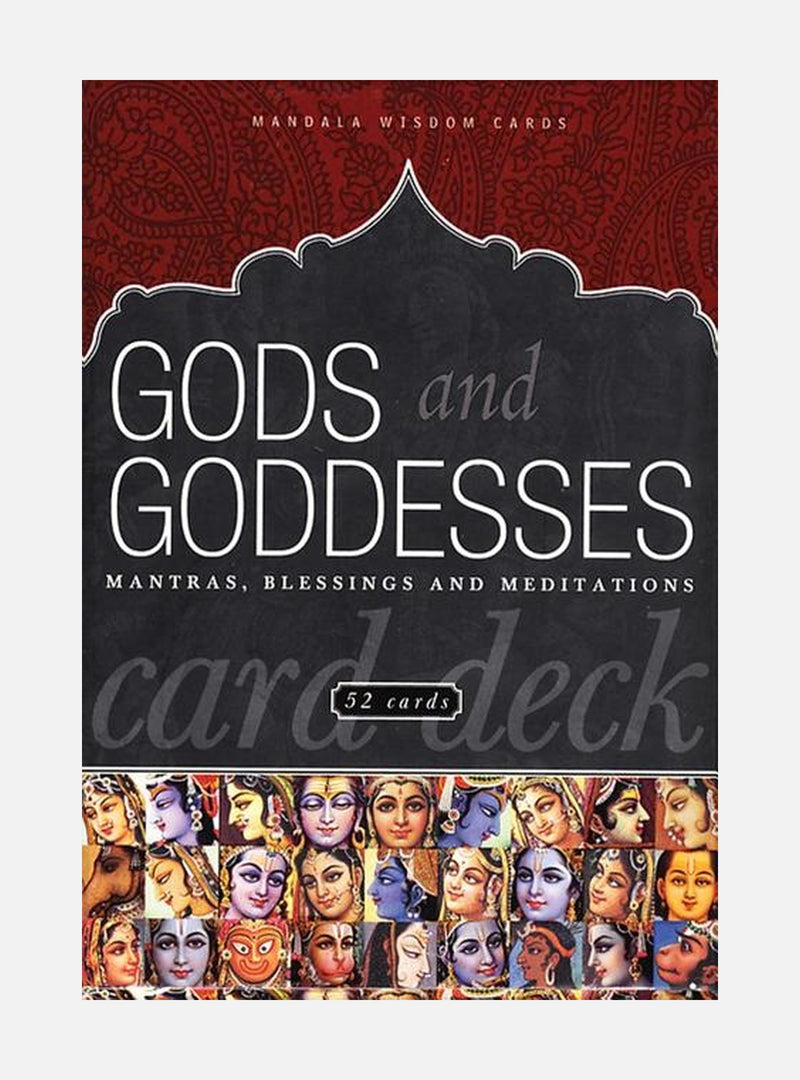 Gods And Goddesses Card Deck: Mantras, Blessings & Meditations (52 Cards)