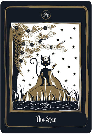 Golden Black Cat Tarot GB
