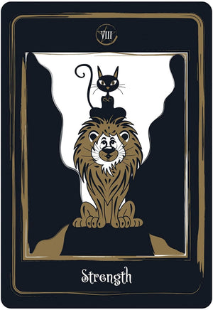 Golden Black Cat Tarot GB