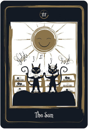 Golden Black Cat Tarot GB