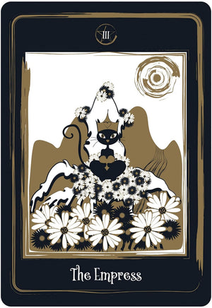 Golden Black Cat Tarot GB