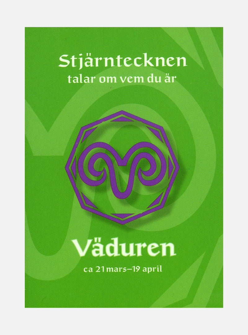 Stjärntecknen talar om vem du är : väduren