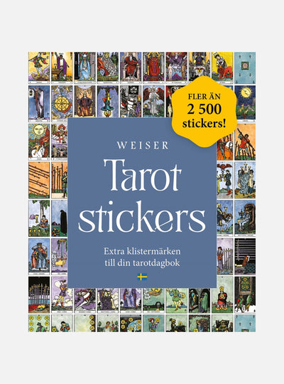 Weiser tarotstickers : extra klistermärken till din tarotdagbok