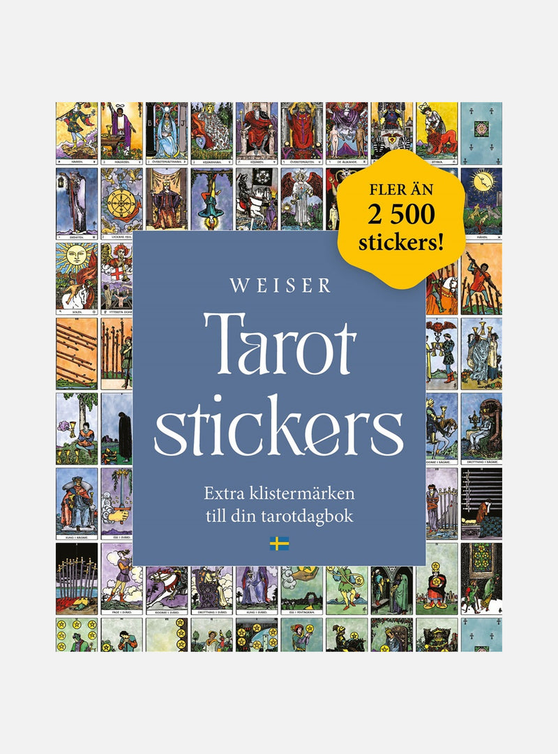 Weiser tarotstickers : extra klistermärken till din tarotdagbok