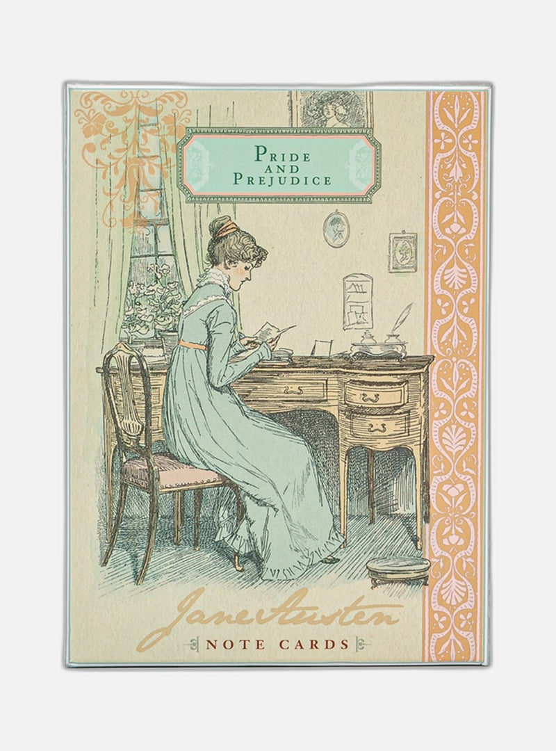 Jane Austen Note Cards - Pride And Prejudice