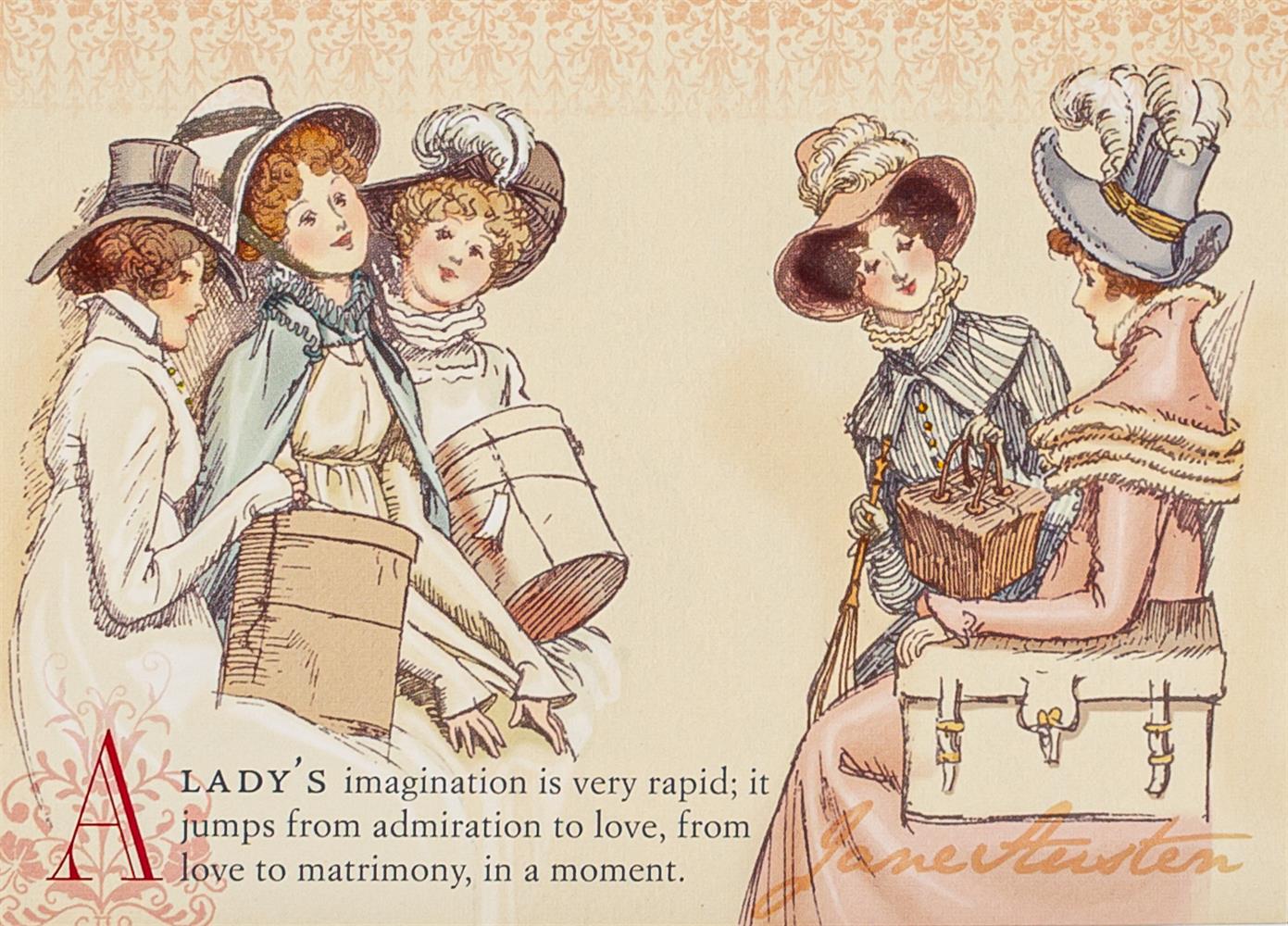 Jane Austen Note Cards - Pride And Prejudice