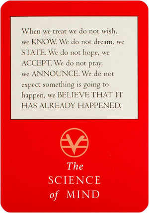 The Science of Mind Wisdom Cards