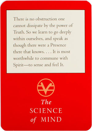 The Science of Mind Wisdom Cards