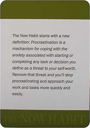 Now Habit Motivation Cards