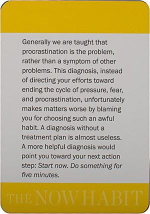 Now Habit Motivation Cards
