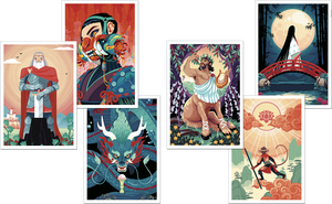 The Art of Yoshi Yoshitani: 100 Postcards
