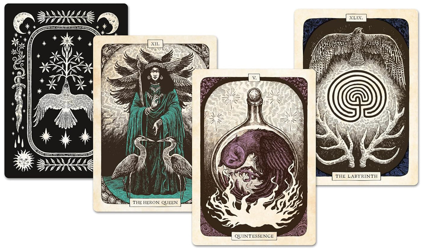The Black Bird Oracle Deck: A 52-Card Deck and Guidebook