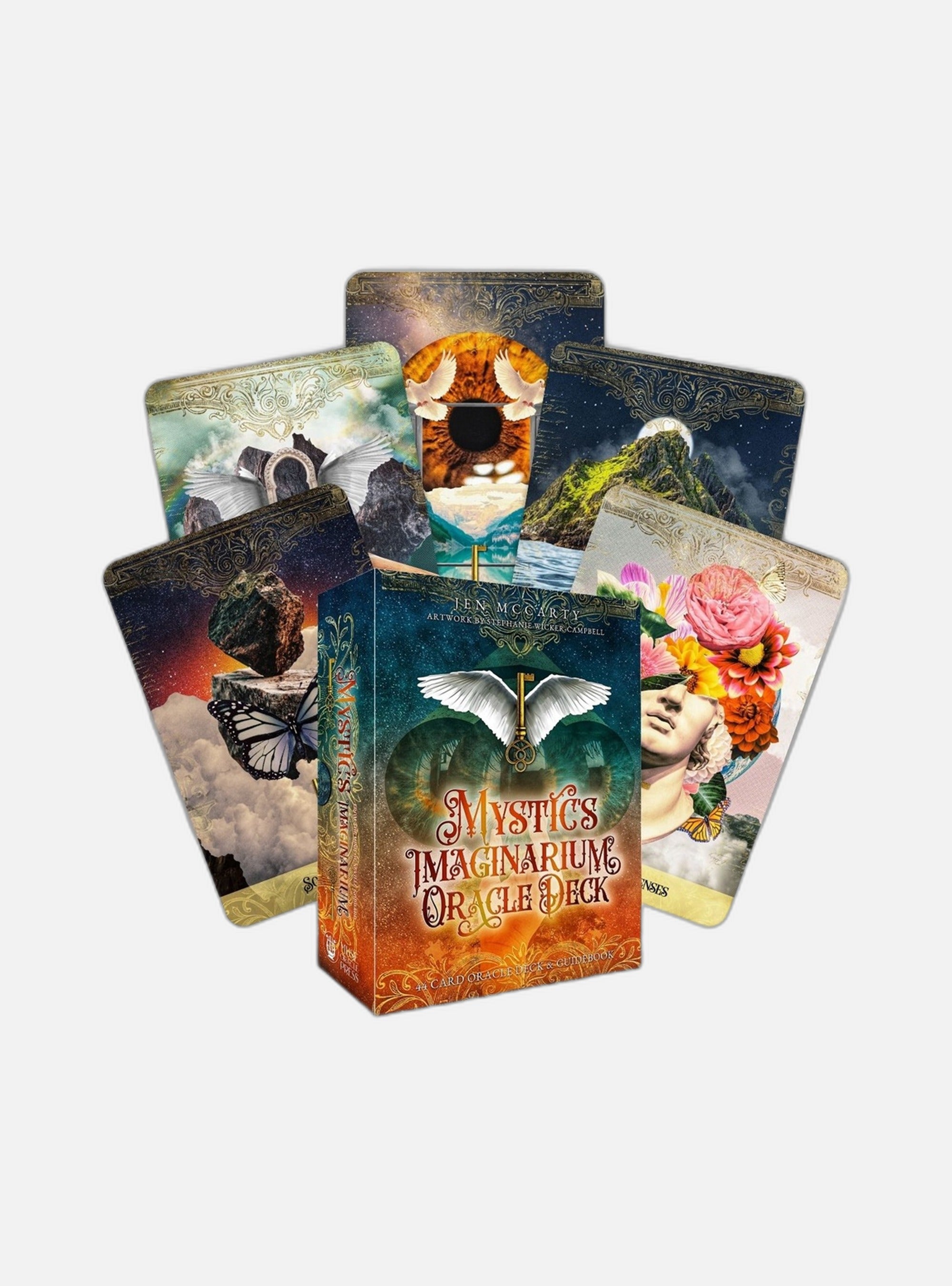 Mystic's Imaginarium Oracle Deck: (44 Full-Color Cards and 90-Page Guidebook)