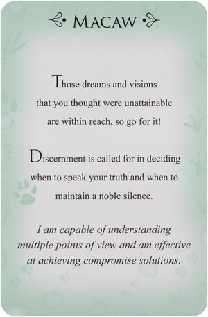 Spirit Animals Message Cards