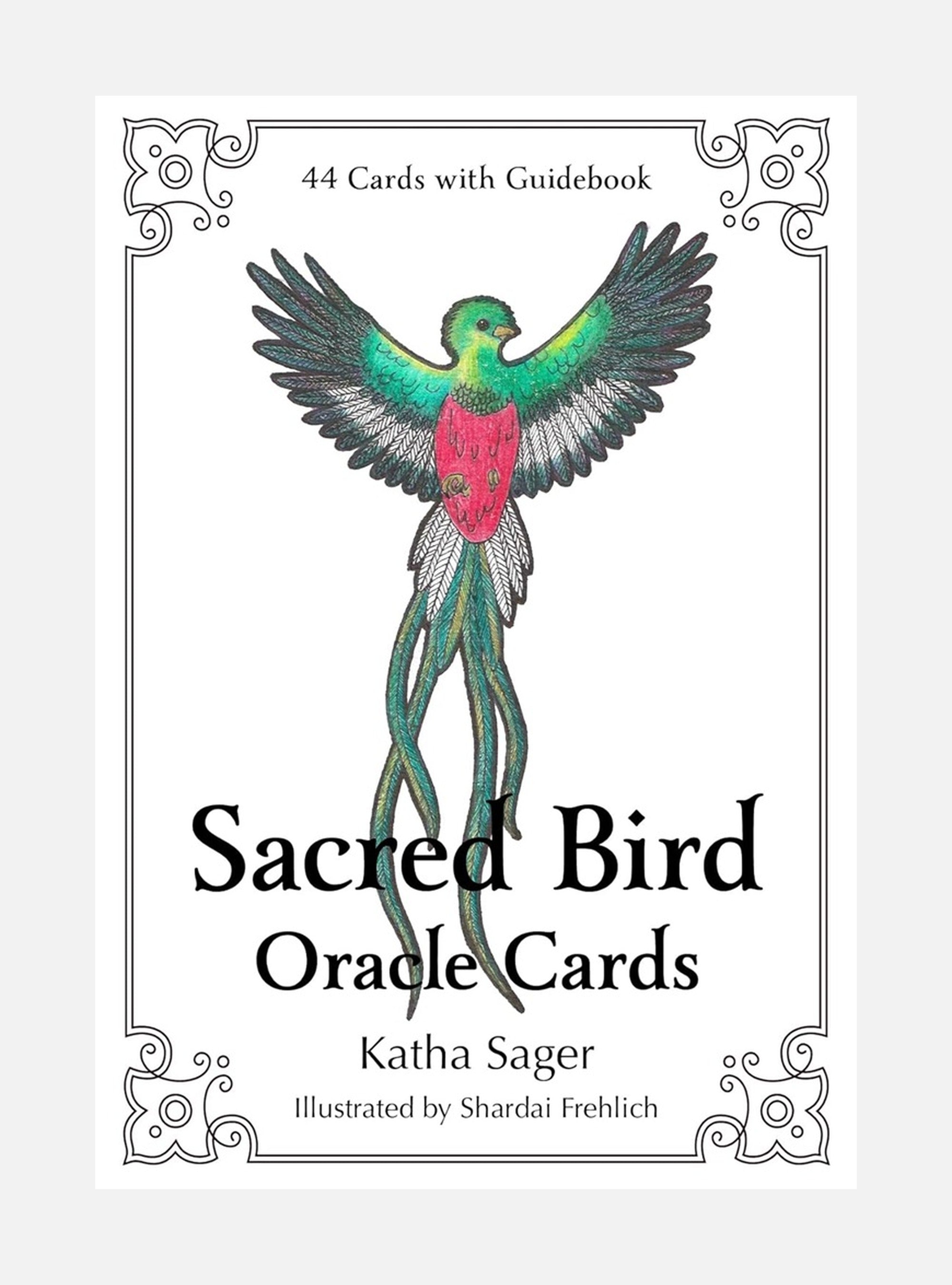 Sacred Bird Oracle Cards : 44 Oracle Cards with Guidebook