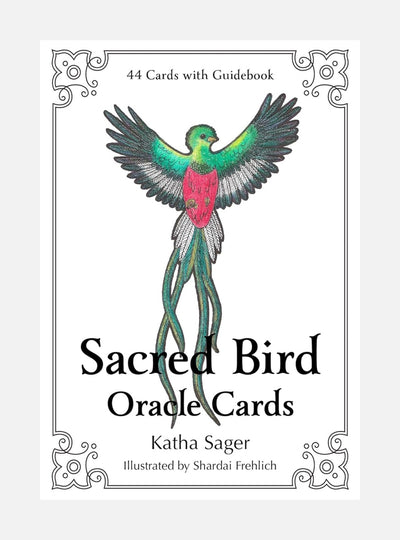Sacred Bird Oracle Cards : 44 Oracle Cards with Guidebook