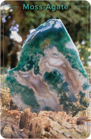 Crystal connections message cards