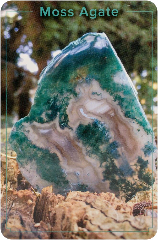 Crystal connections message cards