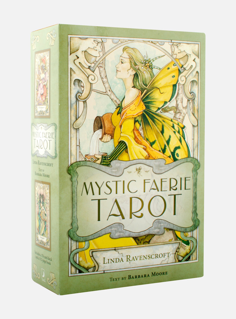 Mystic Faerie Tarot (78-Cards, Book )