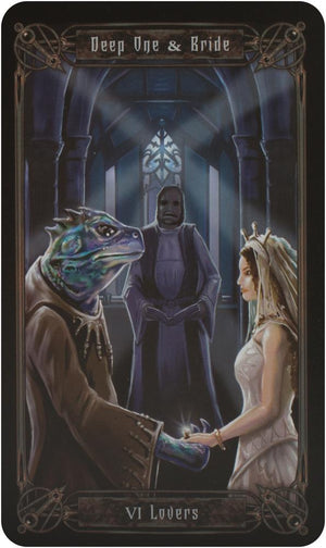 Necronomicon Tarot (78 Cards & Book)