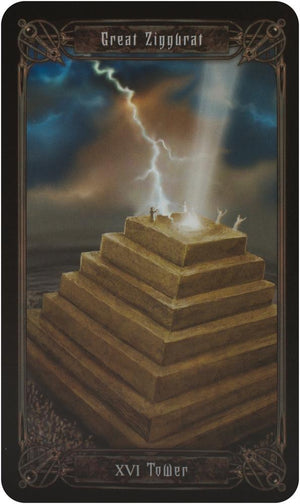 Necronomicon Tarot (78 Cards & Book)