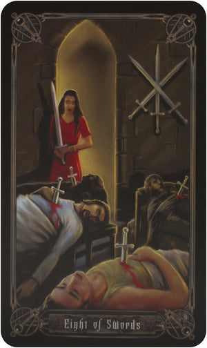 Necronomicon Tarot (78 Cards & Book)
