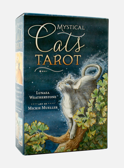 Mystical Cats Tarot (78-card deck & 312-page book)
