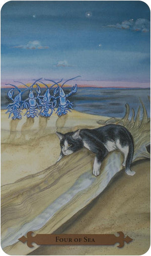 Mystical Cats Tarot (78-card deck & 312-page book)