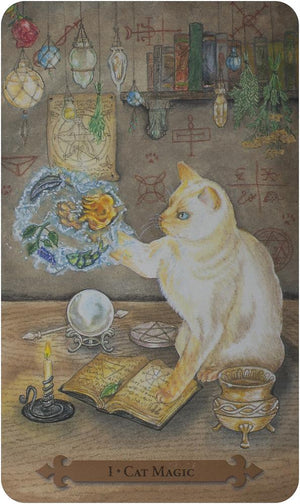 Mystical Cats Tarot (78-card deck & 312-page book)