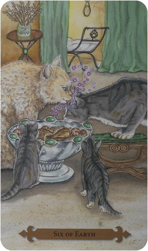 Mystical Cats Tarot (78-card deck & 312-page book)