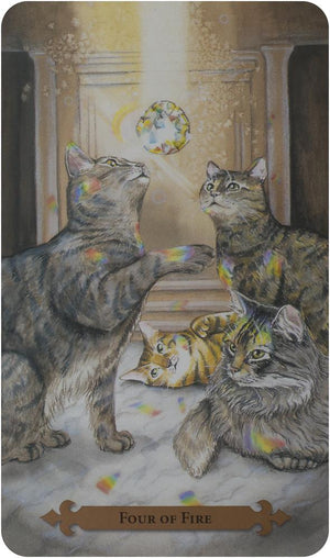 Mystical Cats Tarot (78-card deck & 312-page book)