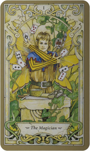 MYSTIC FAERIE TAROT DECK (78-card deck & guidebook)
