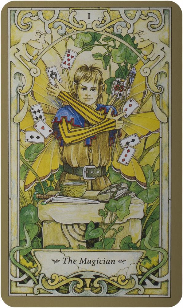 MYSTIC FAERIE TAROT DECK (78-card deck & guidebook)