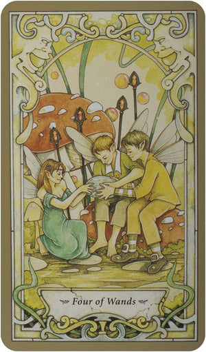 MYSTIC FAERIE TAROT DECK (78-card deck & guidebook)