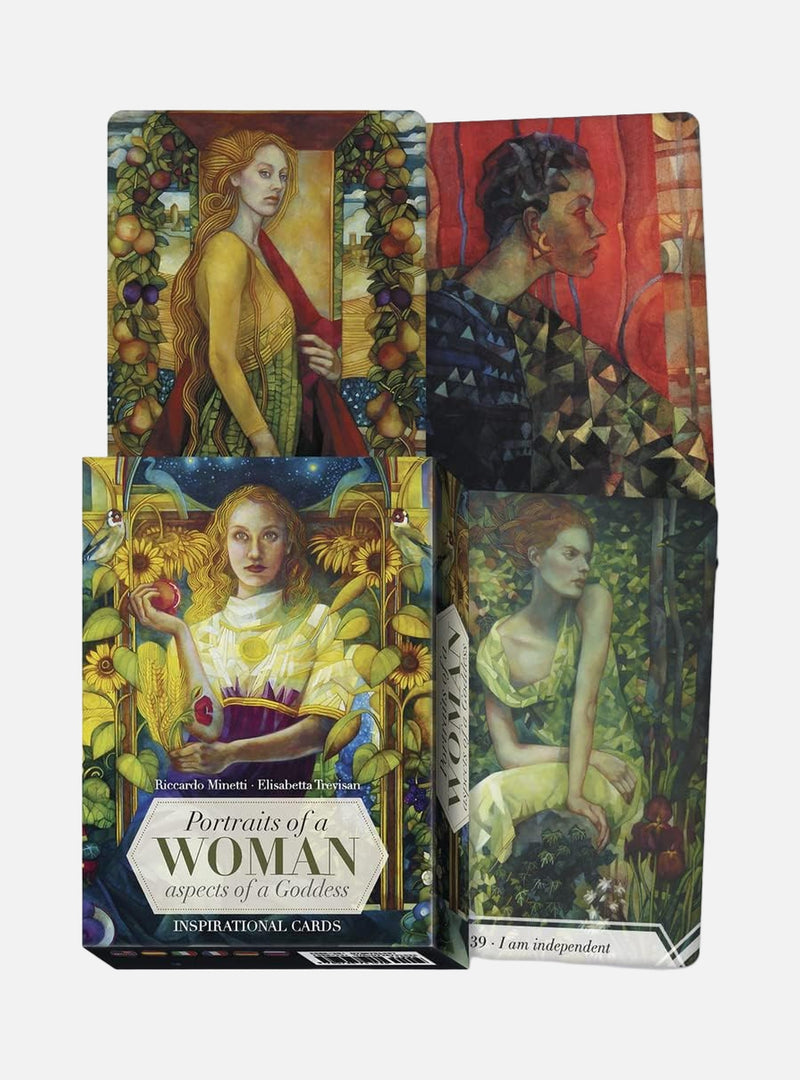 Portraits of a Woman, Aspects of a Goddess Inspirational Cards