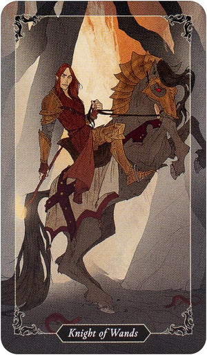 Dark Wood Tarot Mini Deck
