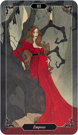 Dark Wood Tarot Mini Deck