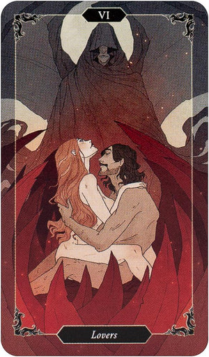Dark Wood Tarot Mini Deck